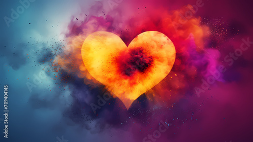 Valentine s Day  love and romance background  background with heart shapes