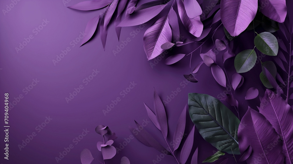 Tropical frame banner with blank space for advertising. Tropical frame banner with blank space for advertising.