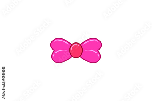 Pink Ribbon Decor Sticker Design