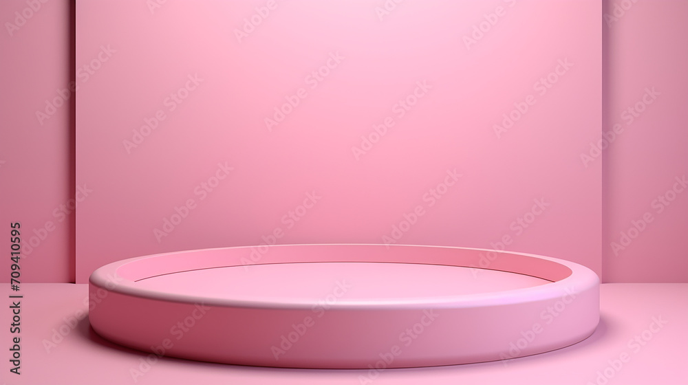 pink geometric 3d product display background concept pink geometric 3d product display background concept
