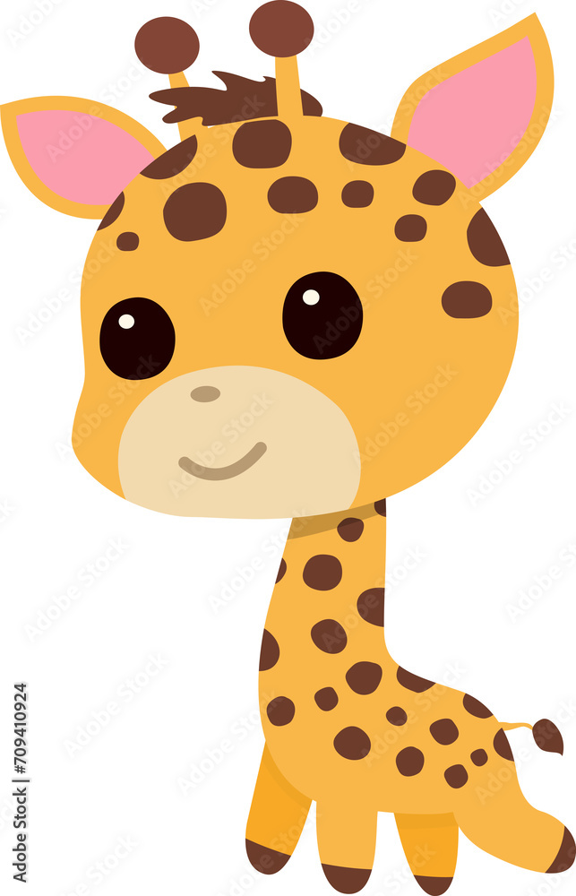 Cute giraffe character Cute giraffe character