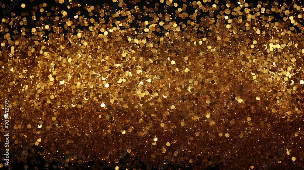 shimmer glitter gold background illustration sparkle shine, metallic glamorous, elegant festive shimmer glitter gold background