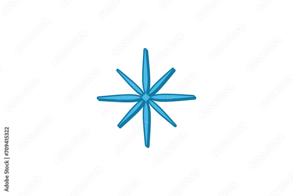 Basic Graphic Flat Sticker Design Basic Graphic Flat Sticker Design