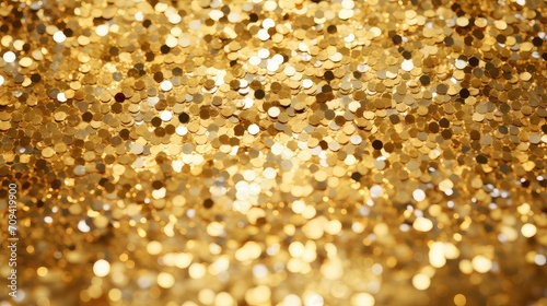 luxury gold glitter background illustration glamorous shimmer, festive party, celebration glamorous luxury gold glitter background