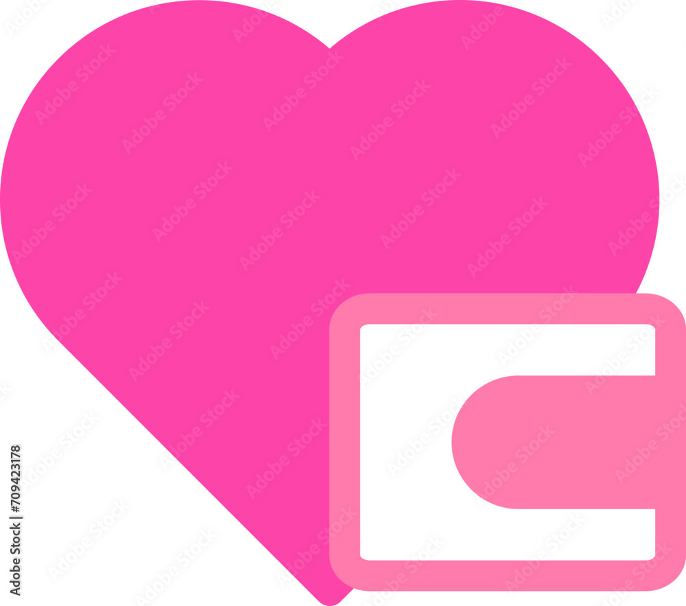 pink love icon for valentine day pink love icon for valentine day