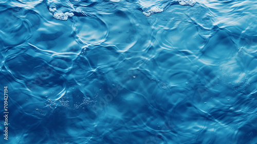 blue deep water abstract natural background