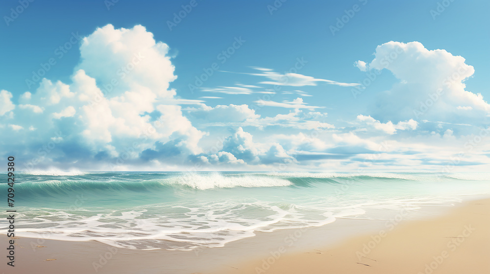 sea and sand background