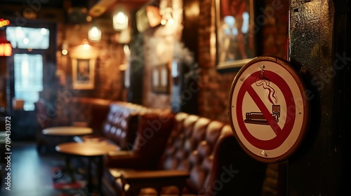No Prohibition. no smoking and smoking area
