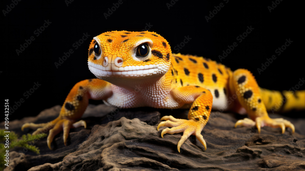 Gekko gecko, the tokay gecko lizard Gekko gecko, the tokay gecko lizard