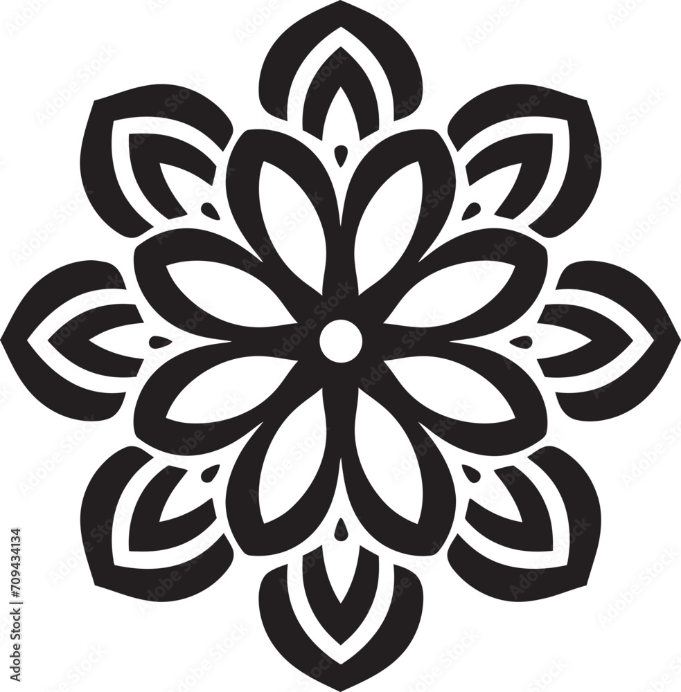 Zenith of Zen Vector Mandala Logo Depicting Elegant Black Pattern Wholeness Whisper Monochrome Mandala Emblem Featuring Vector Design Zenith of Zen Vector Mandala Logo Depicting Elegant Black Pattern Wholeness Whisper Monochrome Mandala Emblem Featuring Vector Design