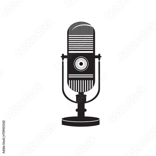 Microphone for Radio Broadcasting