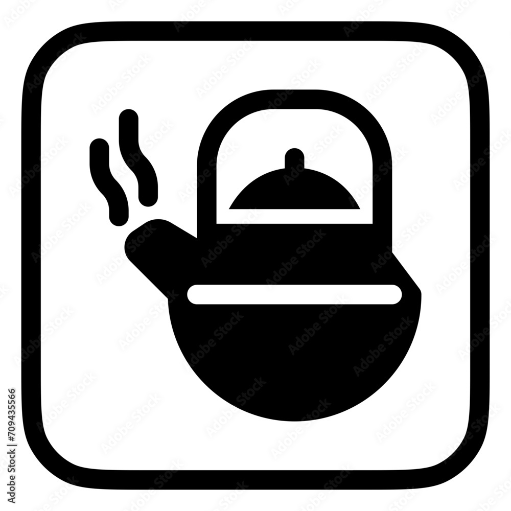 Editable teapot, kettle vector icon. Wellness, spa, relaxation. Part of a big icon set family. Perfect for web and app interfaces, presentations, infographics, etc Editable teapot, kettle vector icon. Wellness, spa, relaxation. Part of a big icon set family. Perfect for web and app interfaces, presentations, infographics, etc
