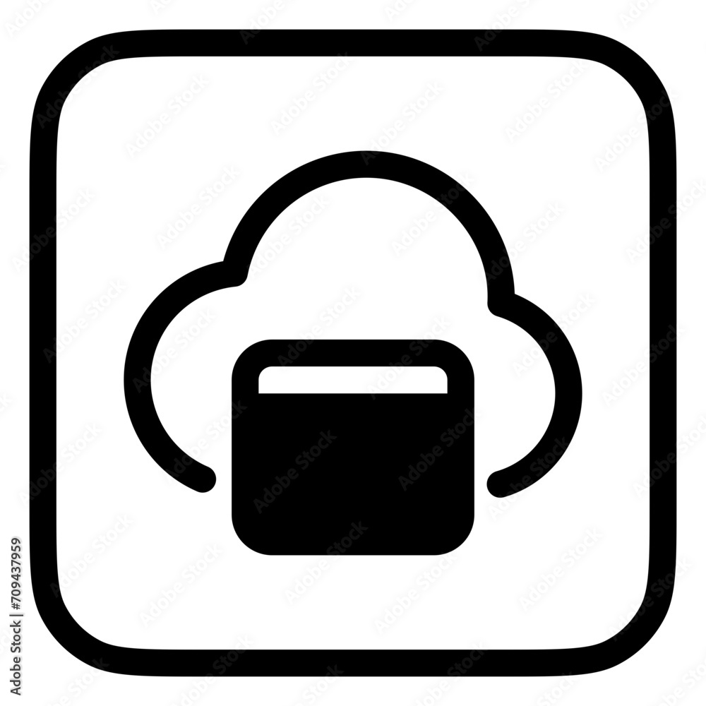 Editable cloud computing vector icon. Part of a big icon set family. Perfect for web and app interfaces, presentations, infographics, etc Editable cloud computing vector icon. Part of a big icon set family. Perfect for web and app interfaces, presentations, infographics, etc