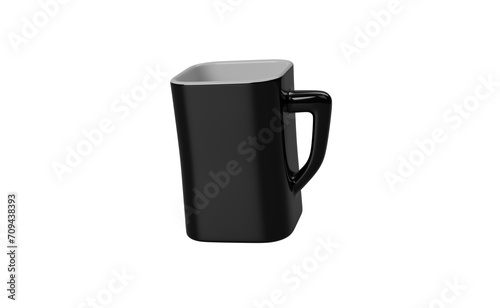 Mugs Coffee mockup 3d render and graphic design.PNG file