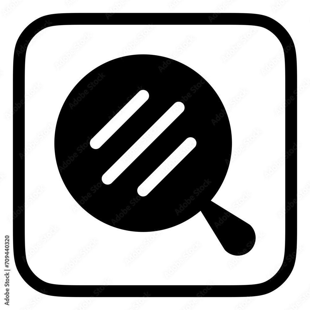 Editable hand mirror vector icon. Cosmetics, makeup, skincare, beauty. Part of a big icon set family. Perfect for web and app interfaces, presentations, infographics, etc