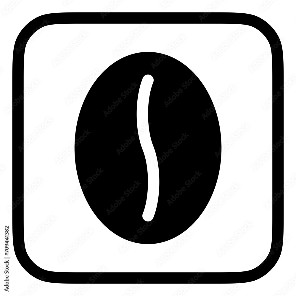 Editable coffee bean vector icon. Cafe, coffee shop, restaurant, drink, beverages. Part of a big icon set family. Perfect for web and app interfaces, presentations, infographics, etc Editable coffee bean vector icon. Cafe, coffee shop, restaurant, drink, beverages. Part of a big icon set family. Perfect for web and app interfaces, presentations, infographics, etc