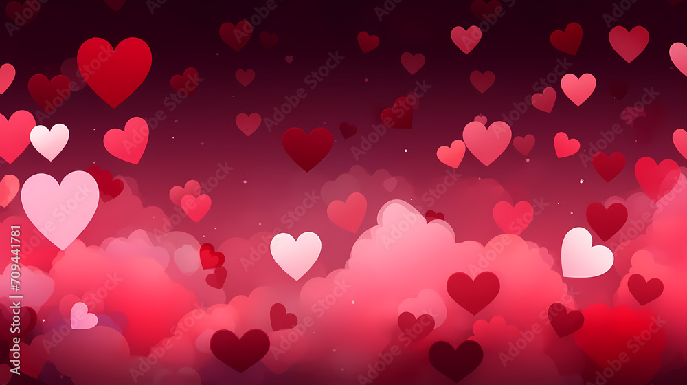 Valentine's Day, hearts, hearts, Valentine's Day background, wedding background