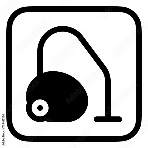 Editable vacuum cleaner vector icon. Part of a big icon set family. Perfect for web and app interfaces, presentations, infographics, etc