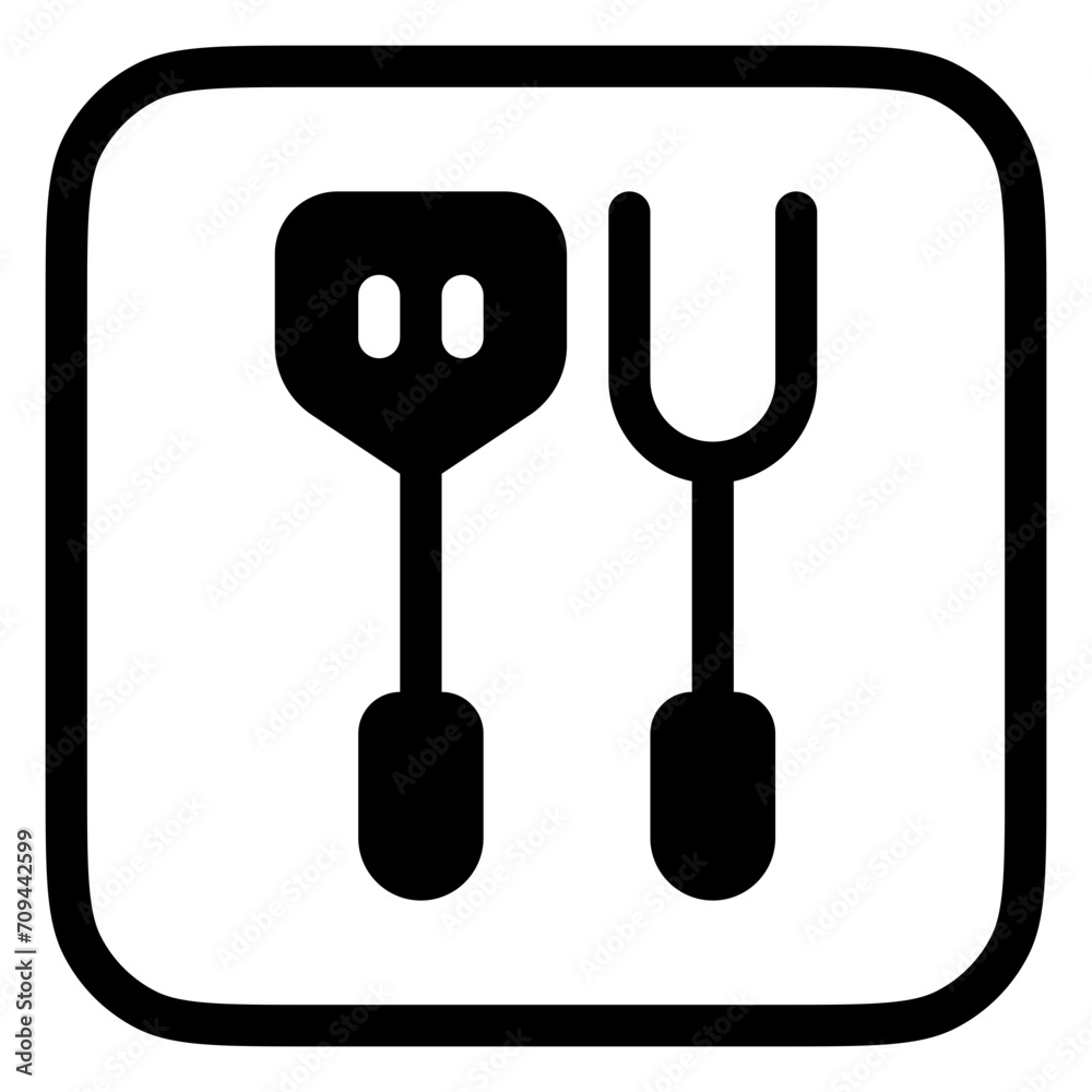 Editable spatula, bbq fork vector icon. Part of a big icon set family. Perfect for web and app interfaces, presentations, infographics, etc Editable spatula, bbq fork vector icon. Part of a big icon set family. Perfect for web and app interfaces, presentations, infographics, etc