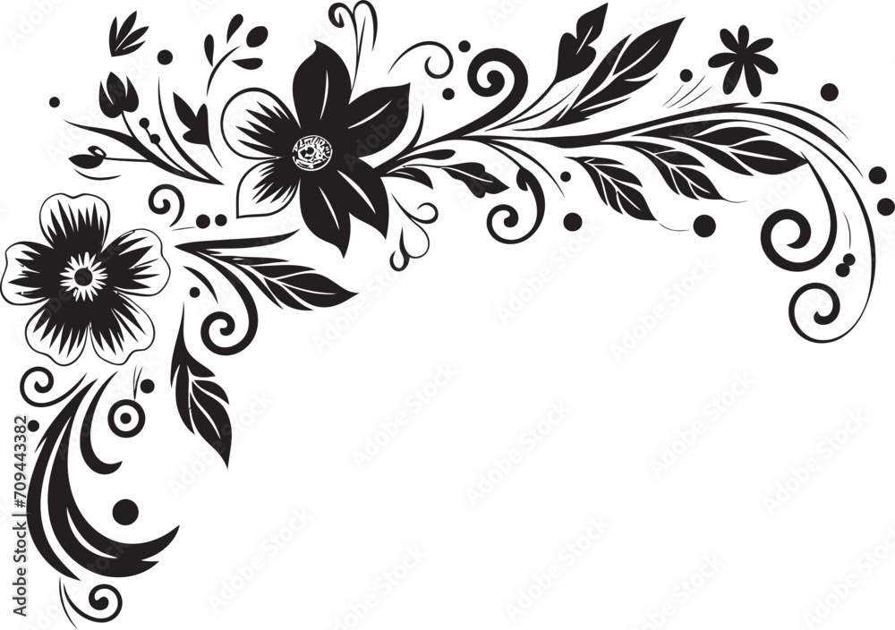 Fanciful Flourishes Sleek Emblem Highlighting Decorative Doodles Elegance Embellished Black Doodle Decorative Logo in Monochrome Fanciful Flourishes Sleek Emblem Highlighting Decorative Doodles Elegance Embellished Black Doodle Decorative Logo in Monochrome