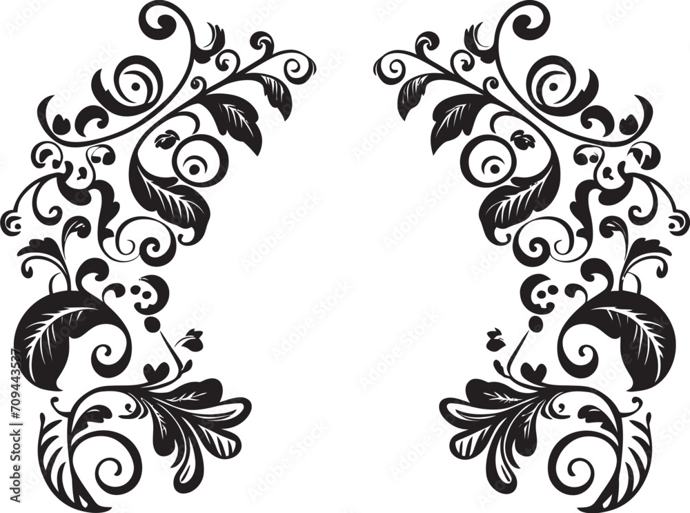 Sophisticated Swirls Monochrome Doodle Decorative Element in Sleek Design Ornate Outlines Elegant Black Emblem with Decorative Doodles Sophisticated Swirls Monochrome Doodle Decorative Element in Sleek Design Ornate Outlines Elegant Black Emblem with Decorative Doodles