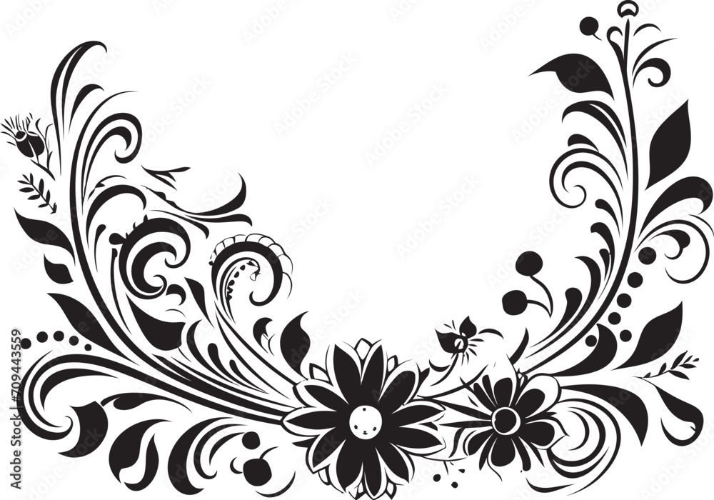 Artistic Adornments Monochrome Doodle Decorative Element in Elegant Design Chic Complexity Stylish Vector Icon with Black Doodle Decorations Artistic Adornments Monochrome Doodle Decorative Element in Elegant Design Chic Complexity Stylish Vector Icon with Black Doodle Decorations