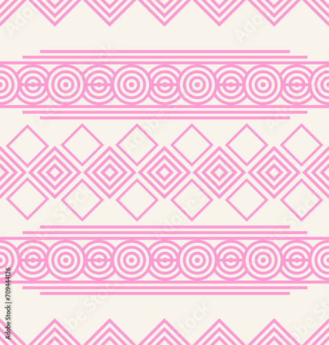 seamless pattern pink abstract wallpaper background with lines