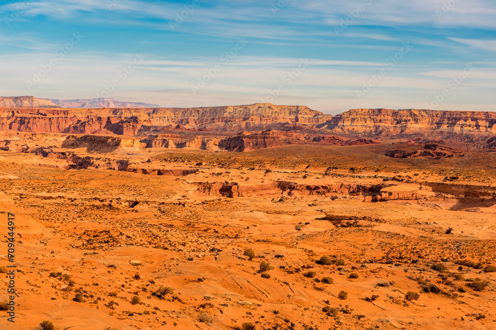 Fototapeta premium Desert Landscape Background