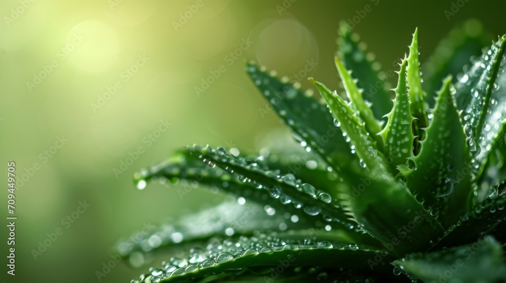 Aloe Vera, fresh leaf of Aloe Vera in farm garden with a natural background sun light and bokeh nature green Aloe Vera, fresh leaf of Aloe Vera in farm garden with a natural background sun light and bokeh nature green