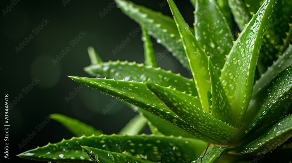 Aloe Vera, fresh leaf of Aloe Vera in farm garden with a natural background sun light and bokeh nature green Aloe Vera, fresh leaf of Aloe Vera in farm garden with a natural background sun light and bokeh nature green