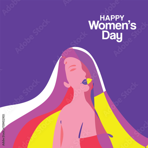 women days background design Elegance in Vector, Empowering Women in Diverse Daily Roles
