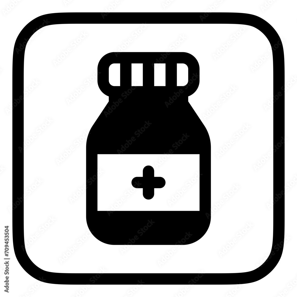 Editable medicine bottle supplement vector icon. Part of a big icon set family. Perfect for web and app interfaces, presentations, infographics, etc Editable medicine bottle supplement vector icon. Part of a big icon set family. Perfect for web and app interfaces, presentations, infographics, etc