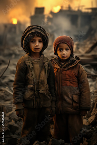 Kids Among Ruins 
