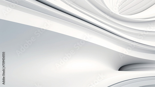abstract technology background minimal white architecture design