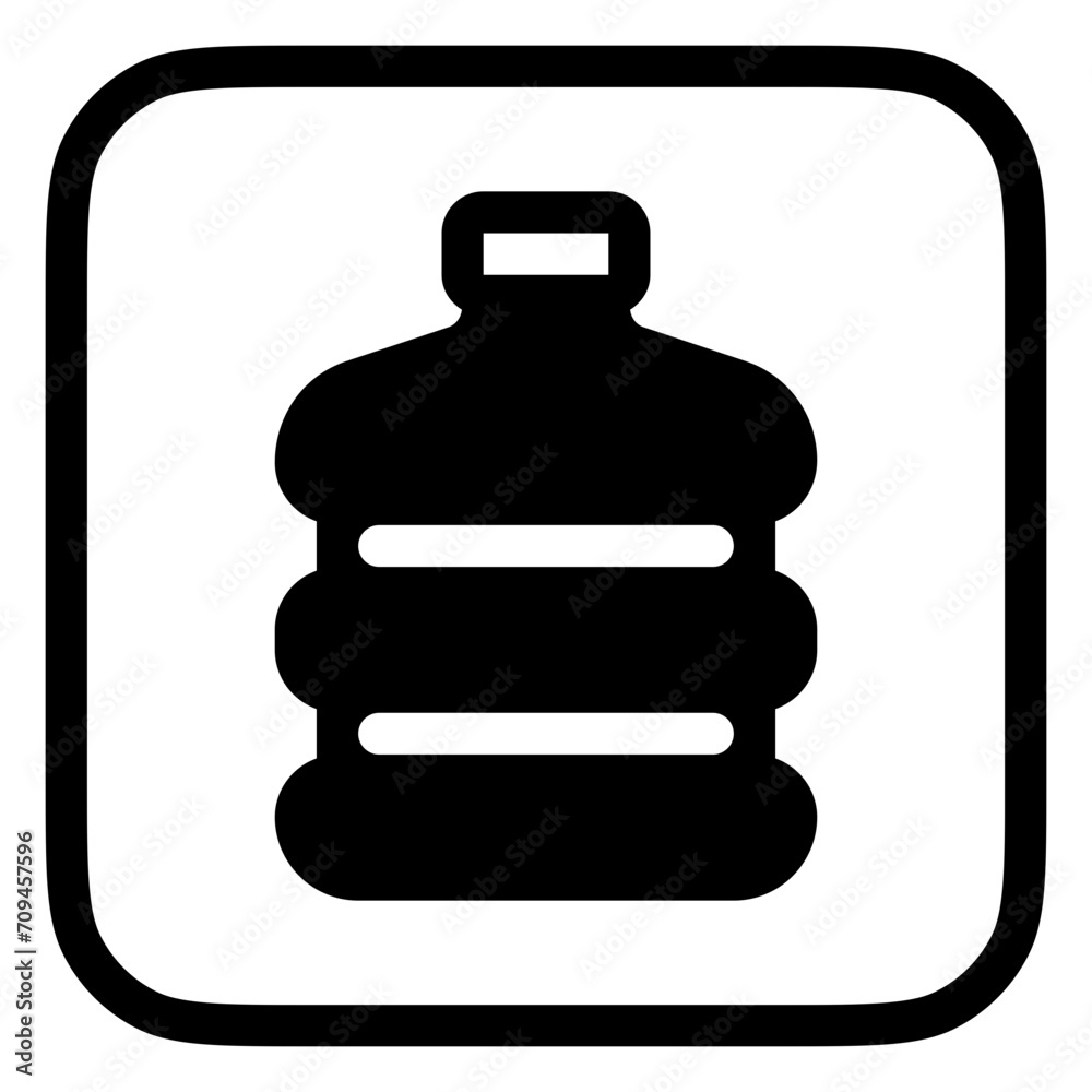Editable water gallon vector icon. Part of a big icon set family. Perfect for web and app interfaces, presentations, infographics, etc Editable water gallon vector icon. Part of a big icon set family. Perfect for web and app interfaces, presentations, infographics, etc