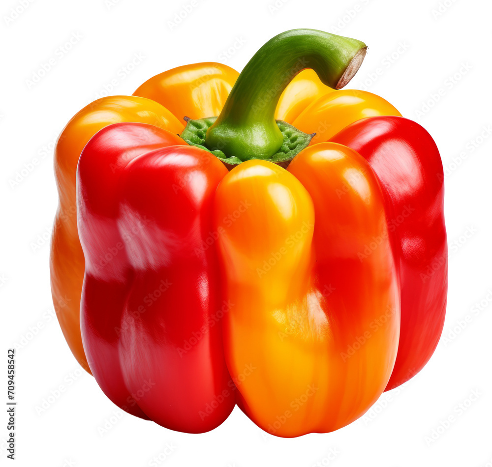 bell pepper isolated on transparent background bell pepper isolated on transparent background
