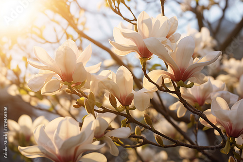 pink cherry blossom in spring