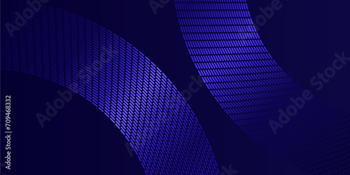 abstract dark background with blue purple glowing lines for business