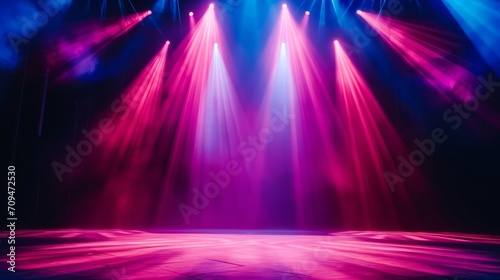 Dynamic Stage Lighting for Live Performance Atmosphere