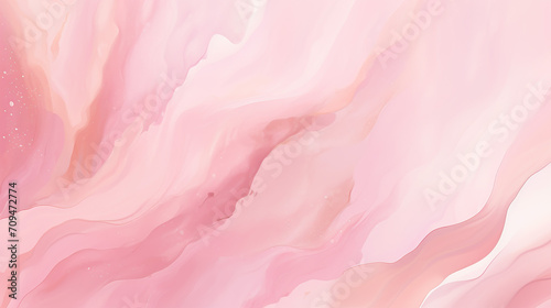 blush pink watercolor fluid painting design card photo