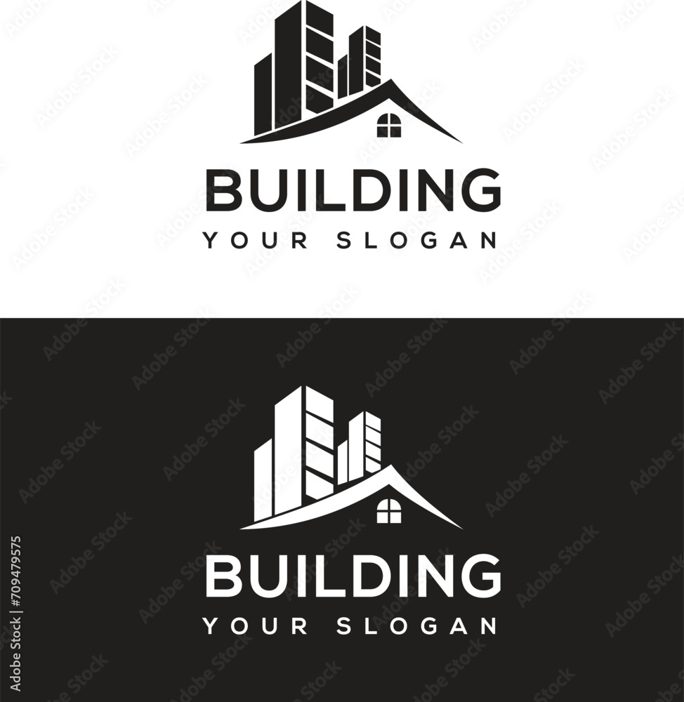 Real Estate Logo Design. Building logo Design. Home Logo Design. House Logo Design 