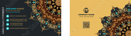 Business Card desigen vector editable