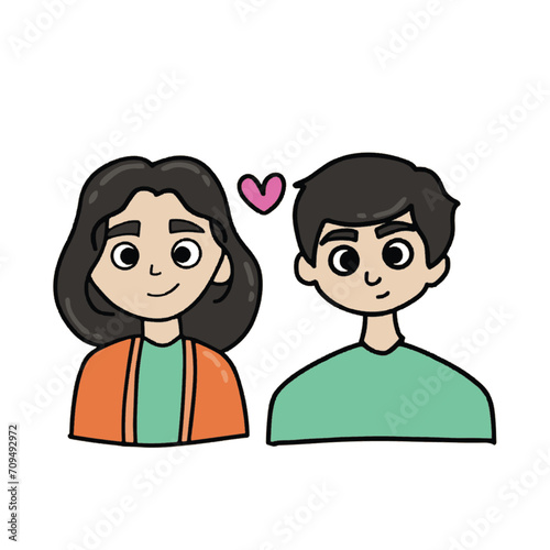 Couple Vector Illustration