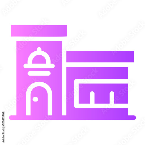 restaurant Gradient icon