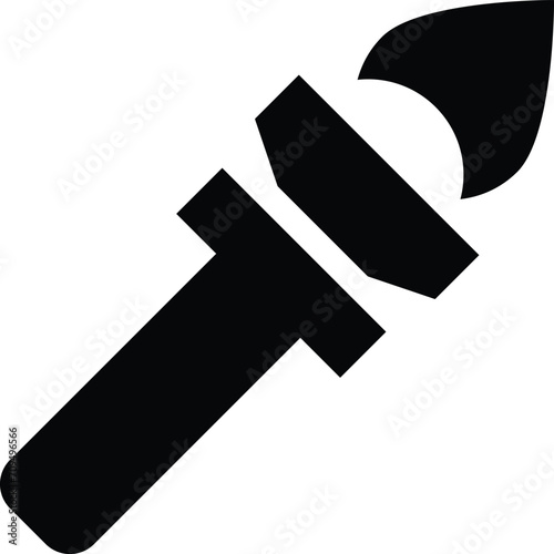 Rounded filled Rivet Icon