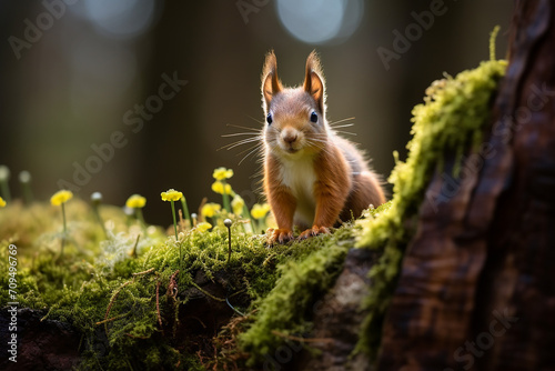 squirrel on a tree