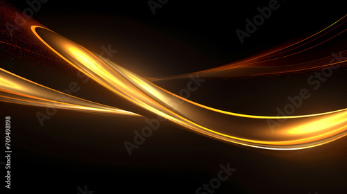 Abstract line art background, technological background