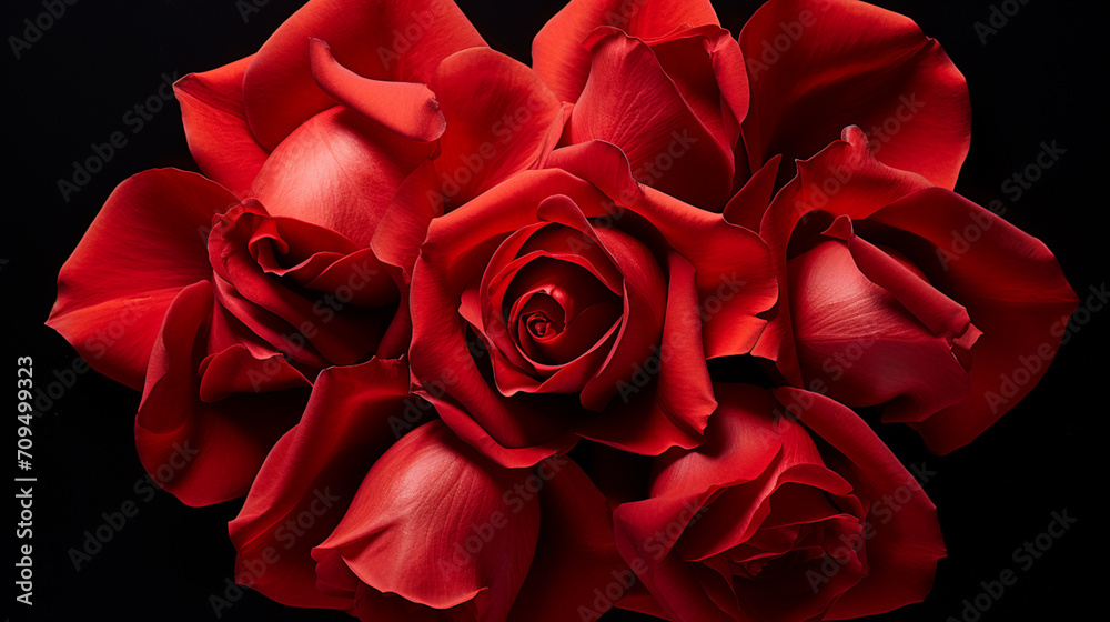 red rose on black red rose on black