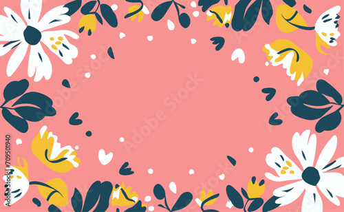Abstract background poster. Good for fashion fabrics  postcards  email header  wallpaper  banner  events  covers  advertising  and more. Valentine s day  women s day  mother s day background.