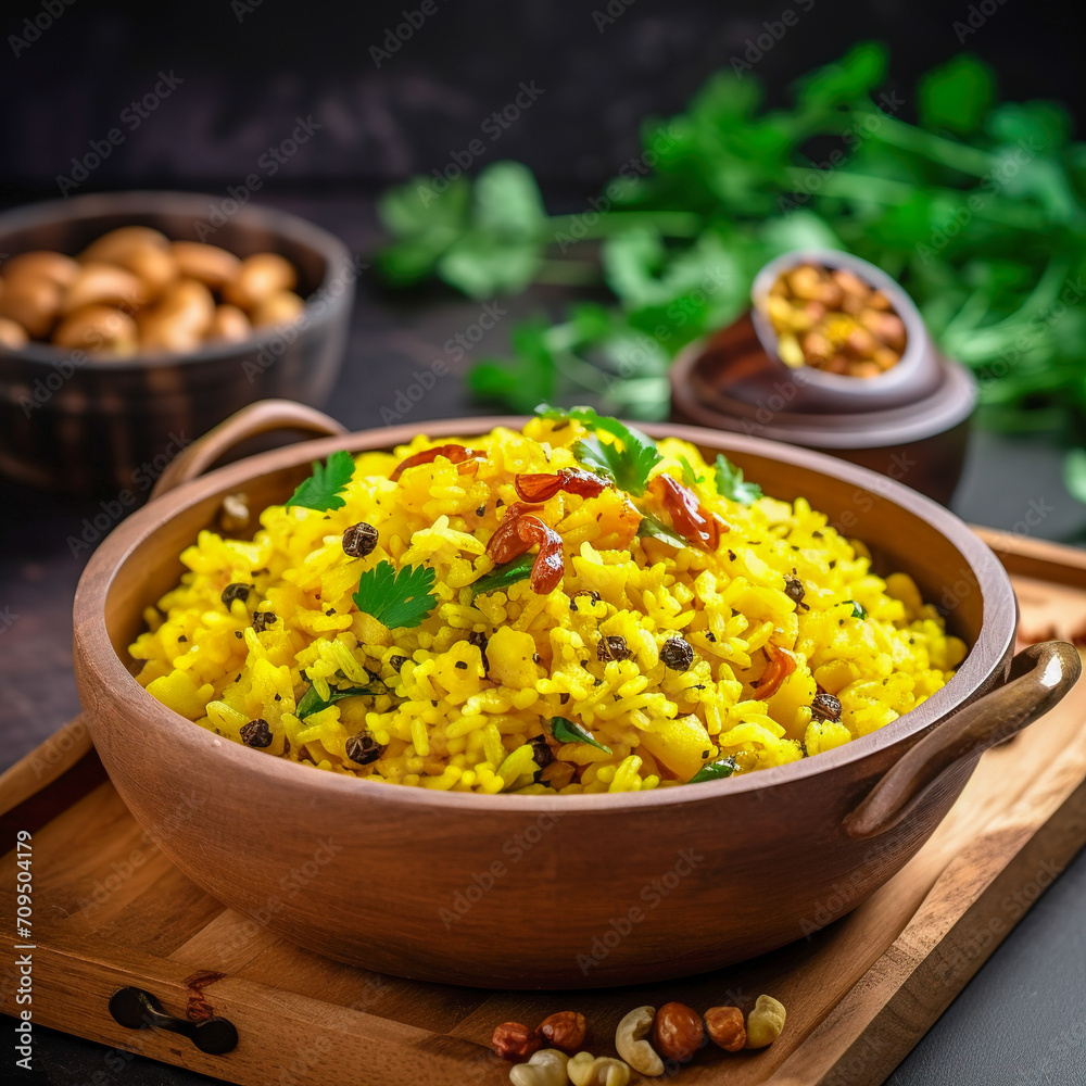 Poha, a simple and flavorful breakfast from Maharashtra Poha, a simple and flavorful breakfast from Maharashtra